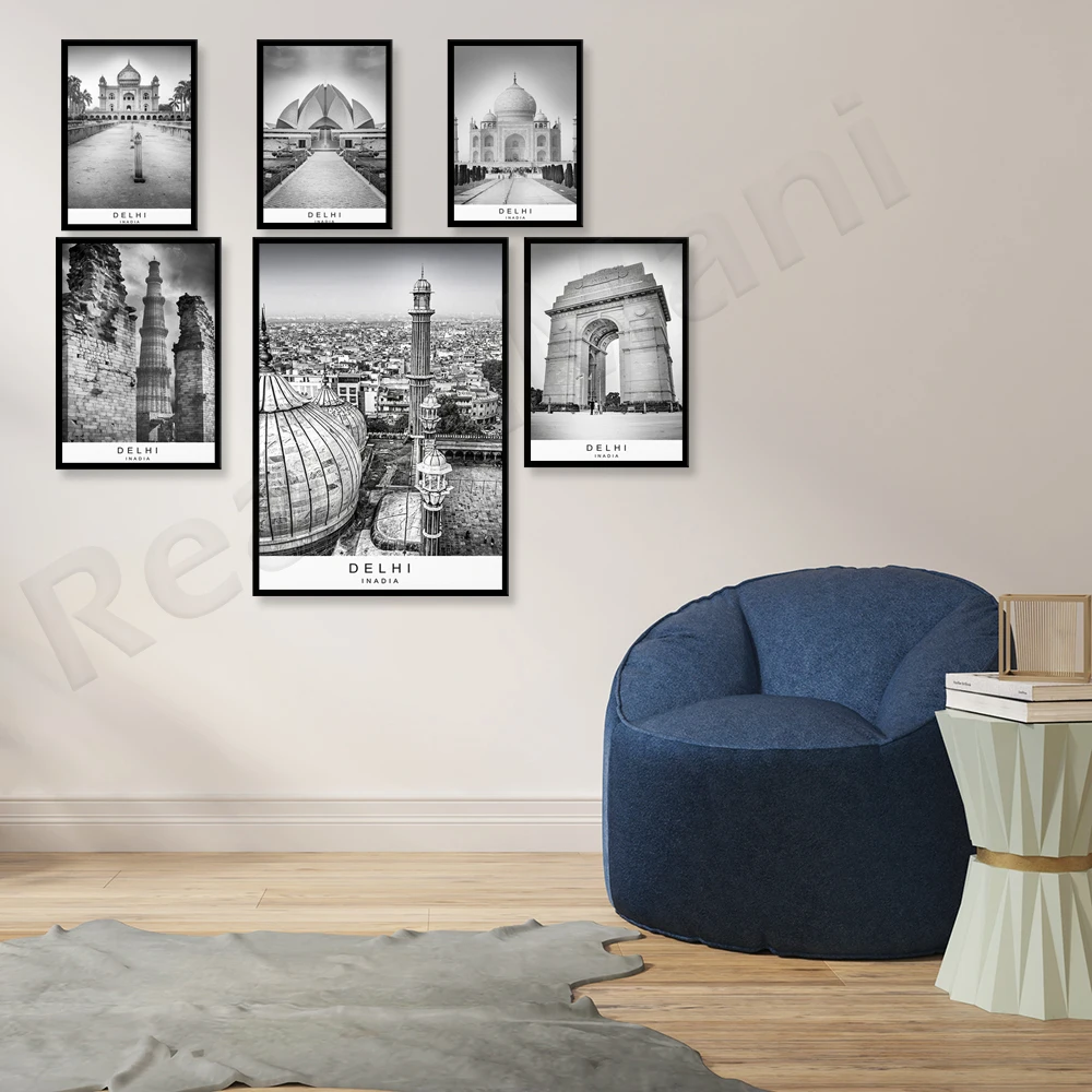 Delhi city printing picture po - مراجعة Home Decor Delhi وسعره