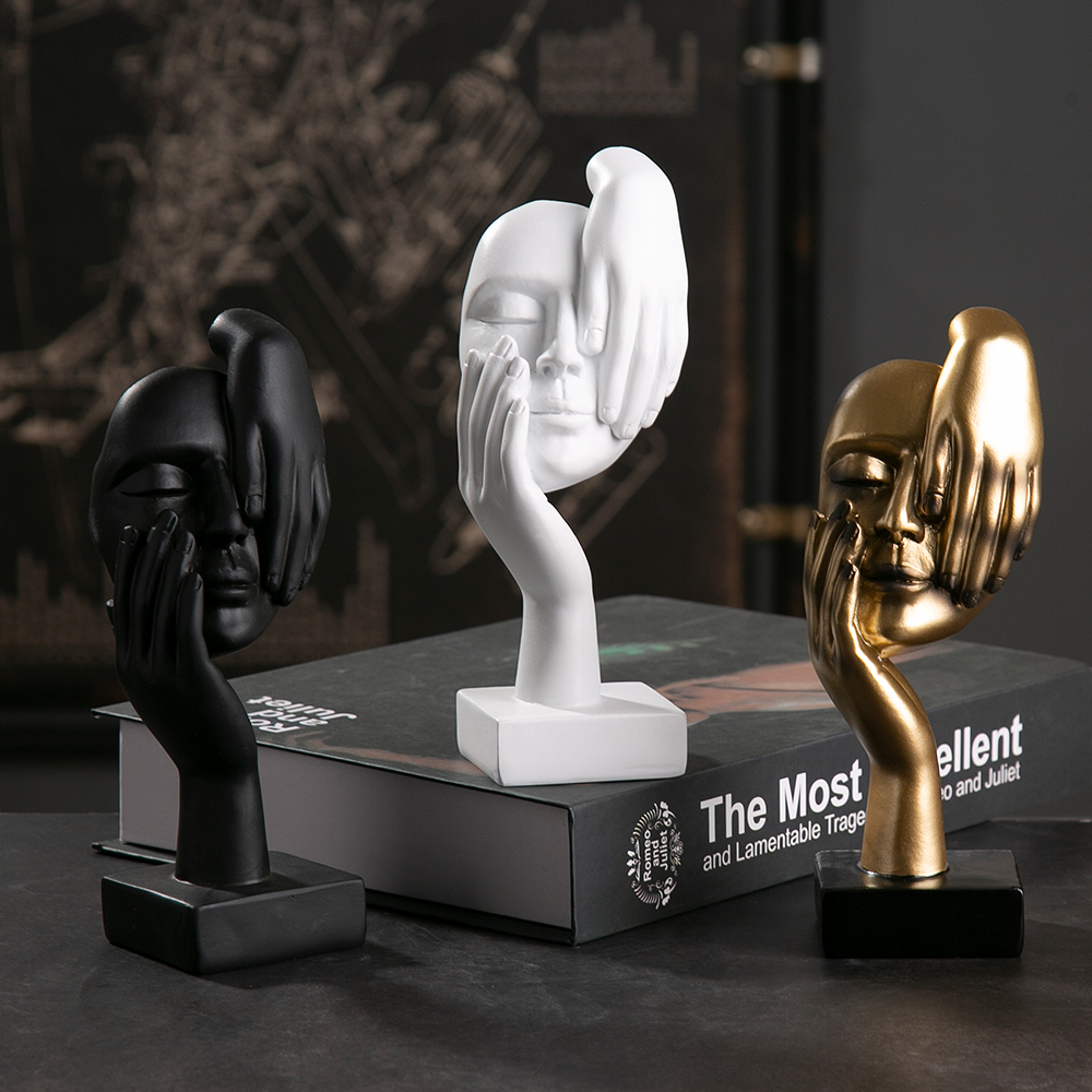 European crafts ornaments simp - مراجعة Abstract Sculpture Resin وسعره