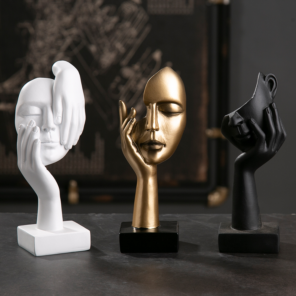 European crafts ornaments simp - مراجعة Abstract Sculpture Resin وسعره