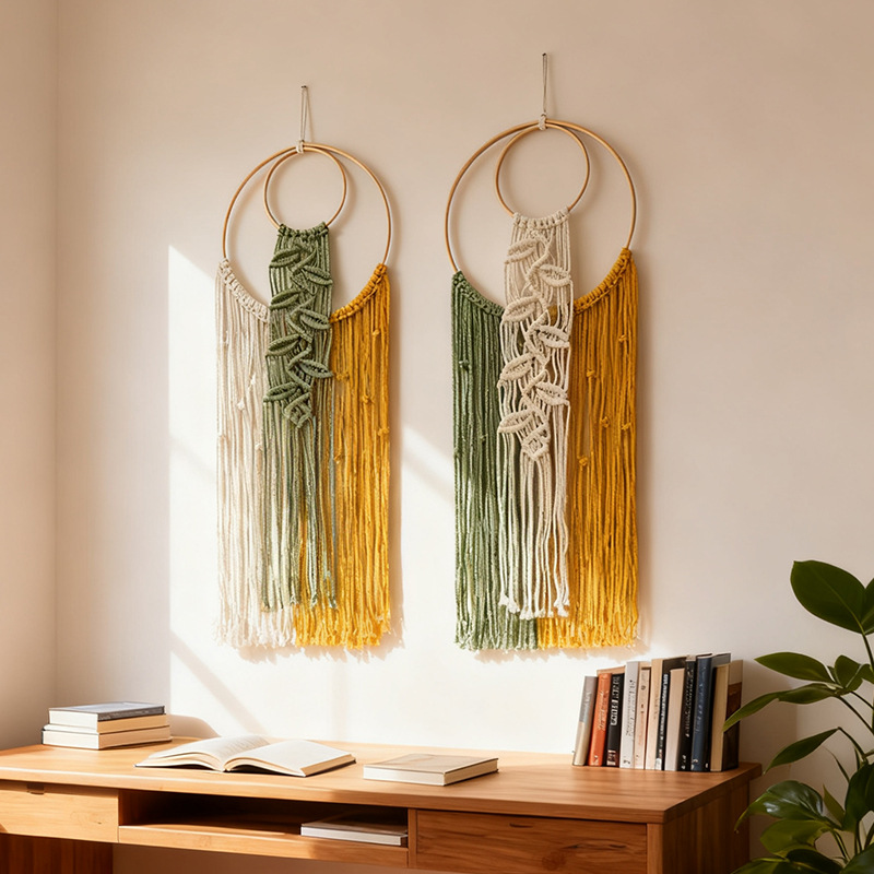 29x90cm Green Bohemian Handwov - مراجعة Home Decor Green وسعره