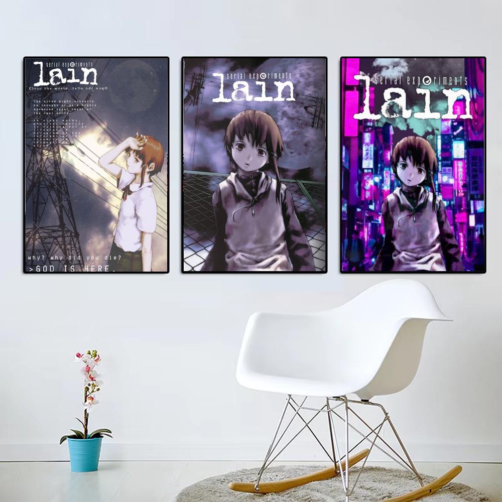 Anime S-Serial Experiments Lai - مراجعة Home Decor Wallpaper وسعره