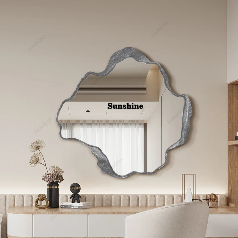 Irregular Bathroom Mirror Asym - مراجعة Home Decor Modern Organic وسعره