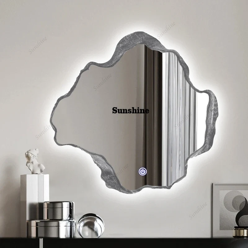 Irregular Bathroom Mirror Asym - مراجعة Home Decor Modern Organic وسعره