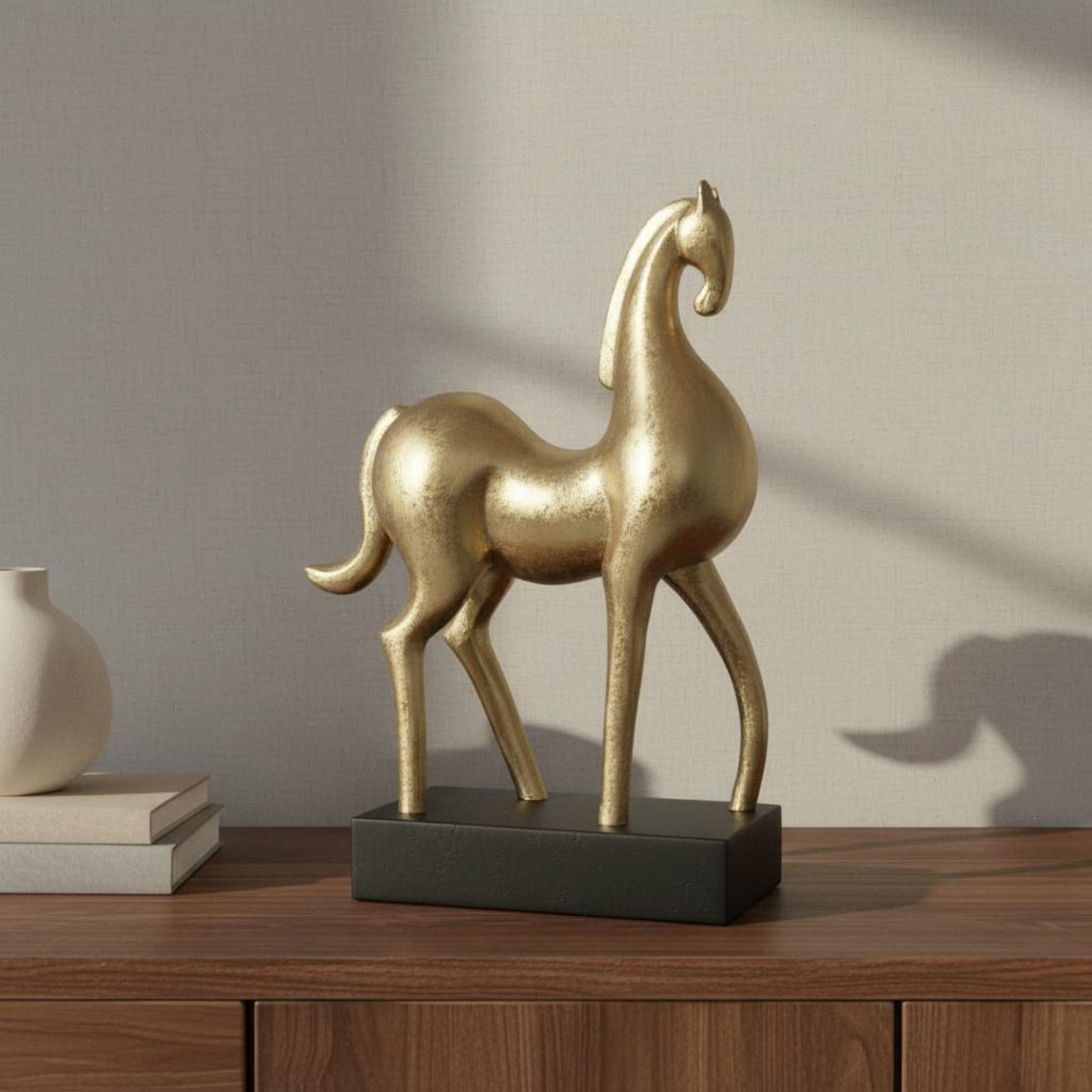 Abstract Horse Sculpture Sleek - مراجعة Abstract Sculpture Resin وسعره