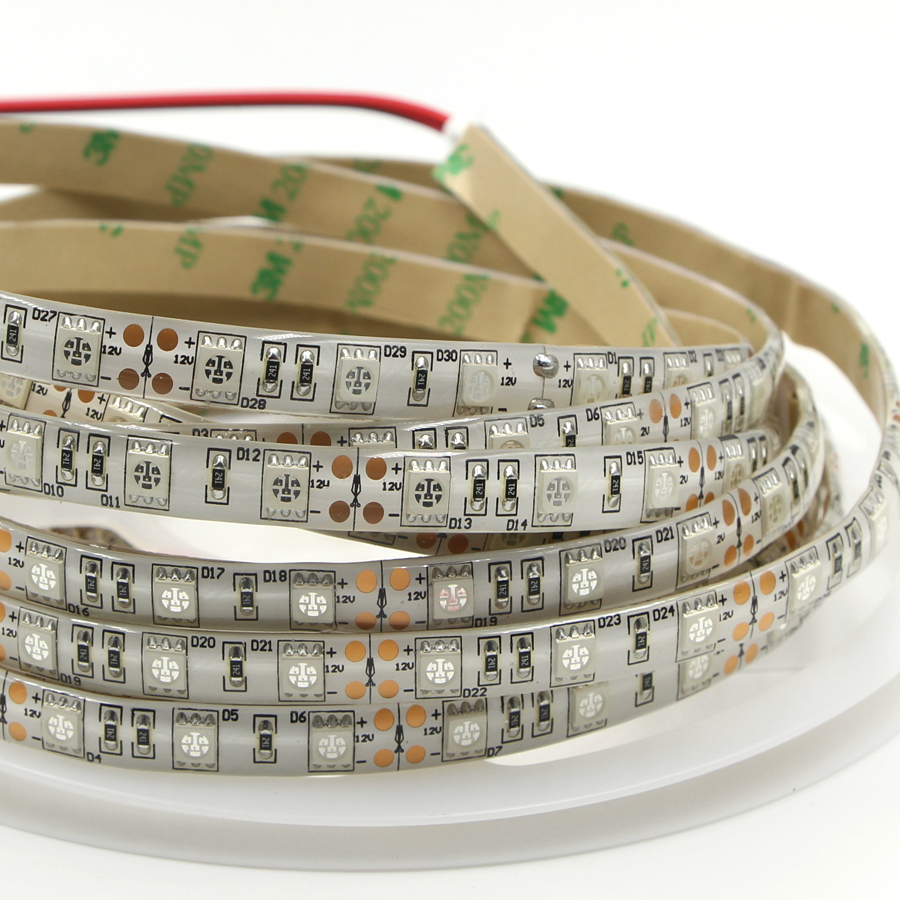 DC12V LED UV Strip 395-405nm U - مراجعة Led Strip Lights وسعره