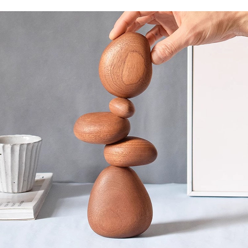 Solid Wood Ornaments Magnet Ba - مراجعة Home Decor Modern Organic وسعره