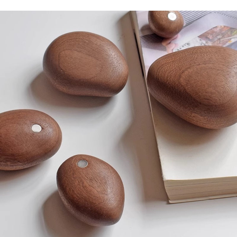 Solid Wood Ornaments Magnet Ba - مراجعة Home Decor Modern Organic وسعره