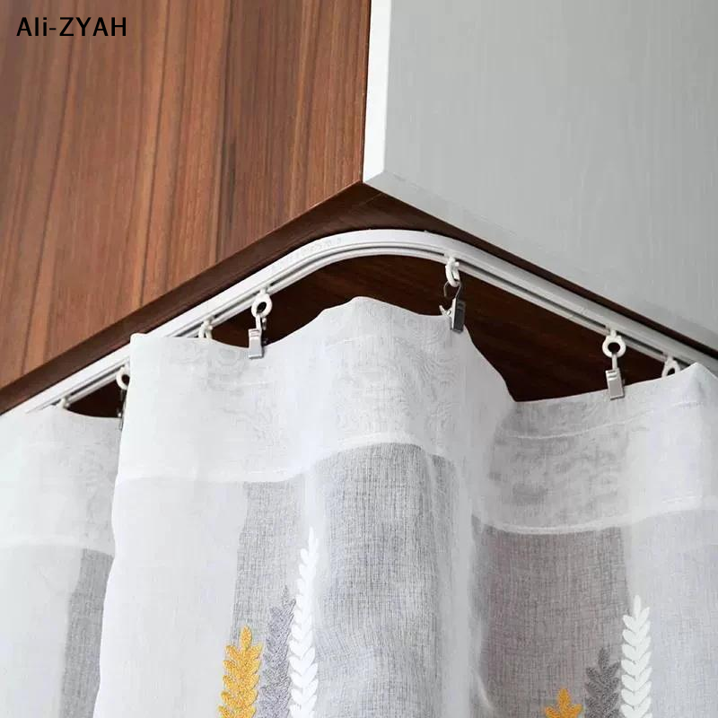 【R1a】Self Adhesive Curtain Sli - مراجعة Home Decor Curtains وسعره