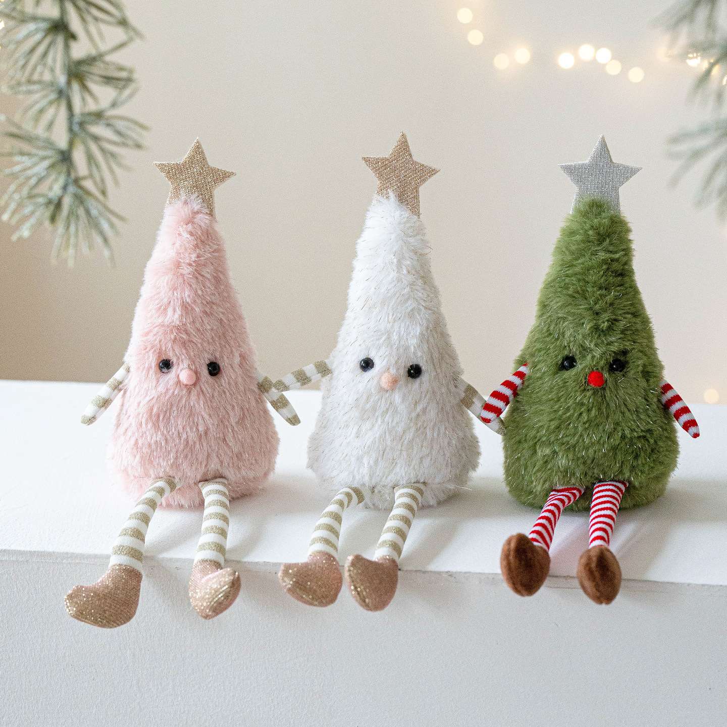 Christmas Plush Tree Doll Deco - مراجعة Home Xmas Decor Ideas وسعره