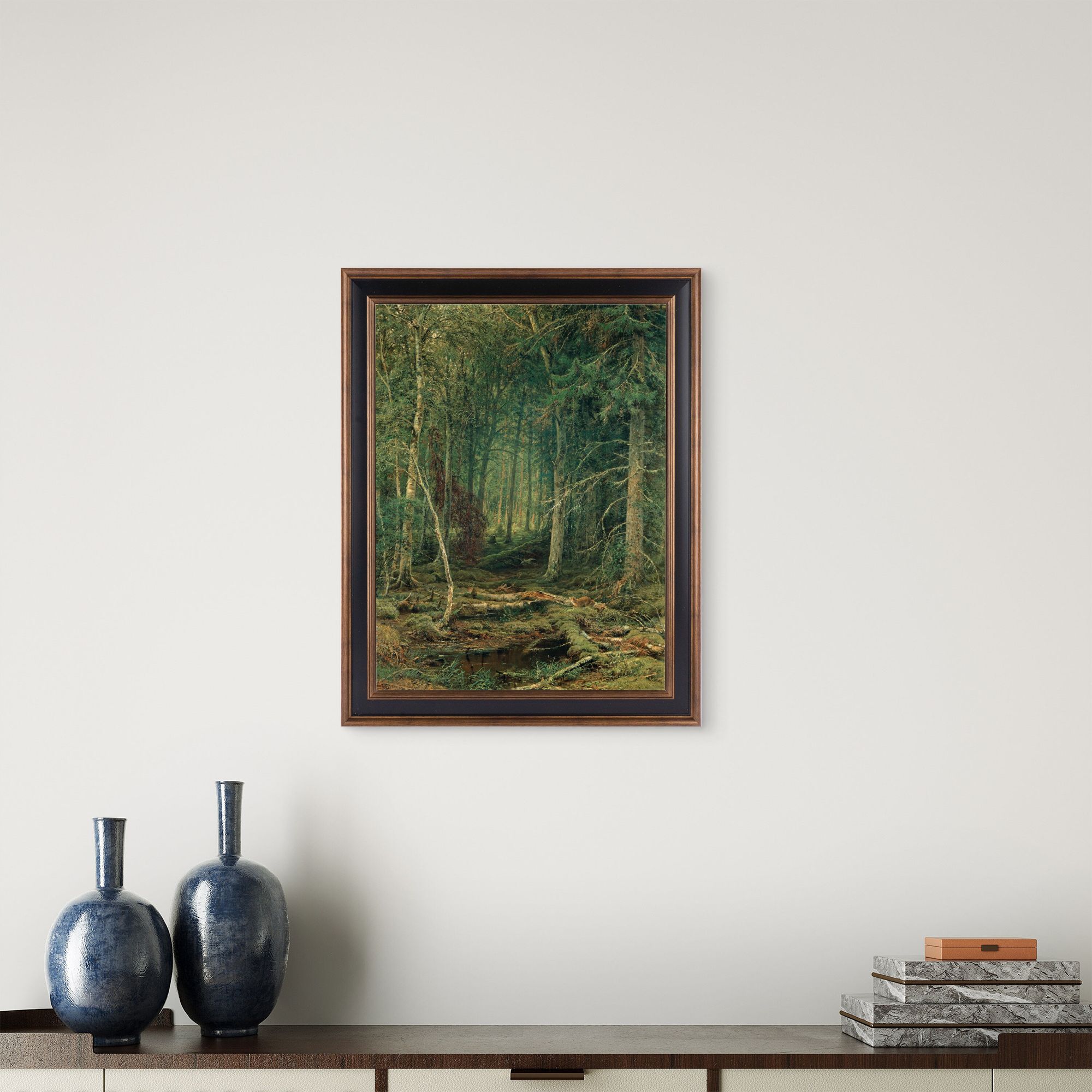 Ivan Shishkin Framed Canvas Wa - مراجعة Home Decor Mirror وسعره
