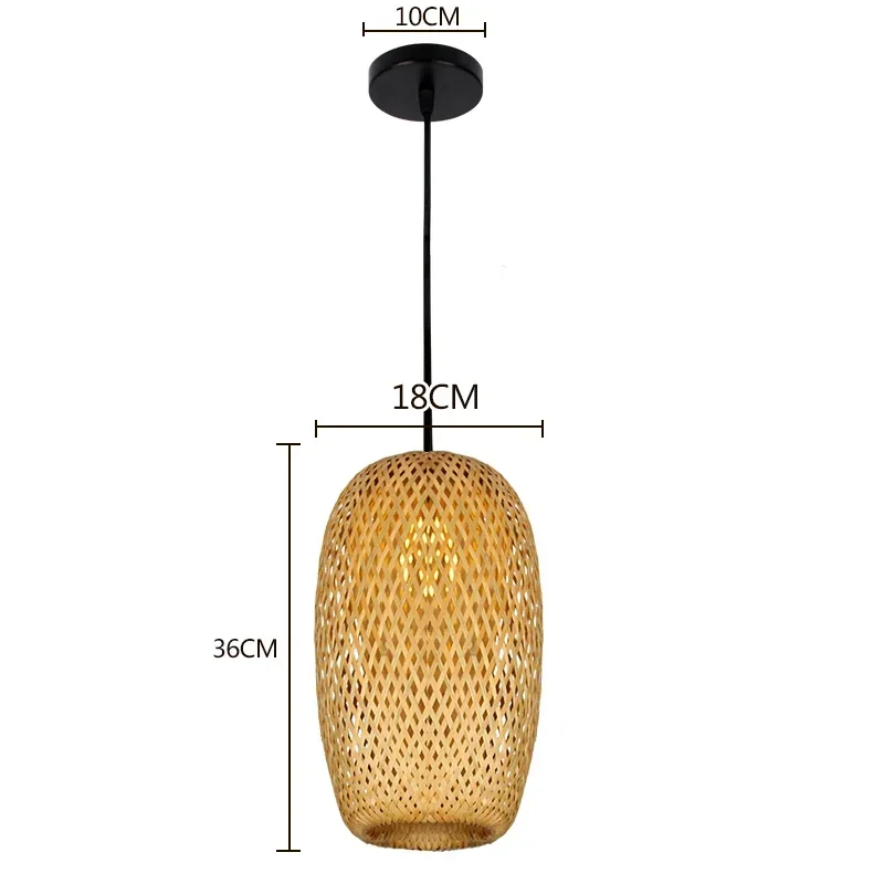 Handmade Wicker Hanging Lamps  - مراجعة Hanging Moon Lamp وسعره