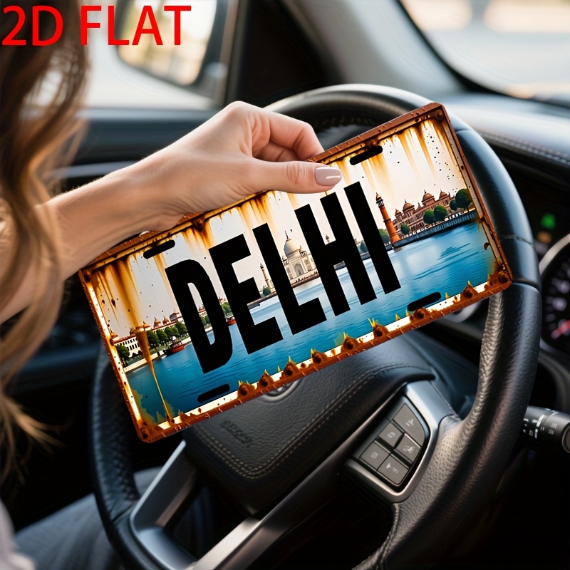 Tin Sign - Delhi India Citysca - مراجعة Home Decor Delhi وسعره