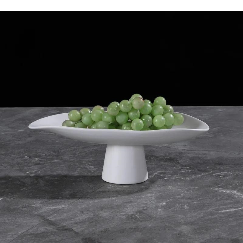 Ceramic Tray Compote Candy Tal - مراجعة Home Decor Modern Organic وسعره