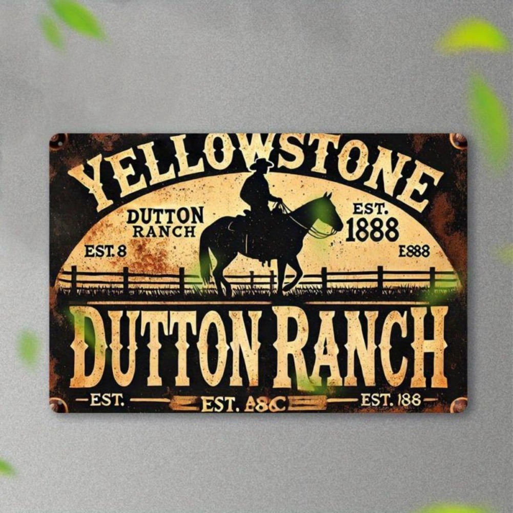 Brand Sign Metal Wall Decor, V - مراجعة Home Decor Brand وسعره