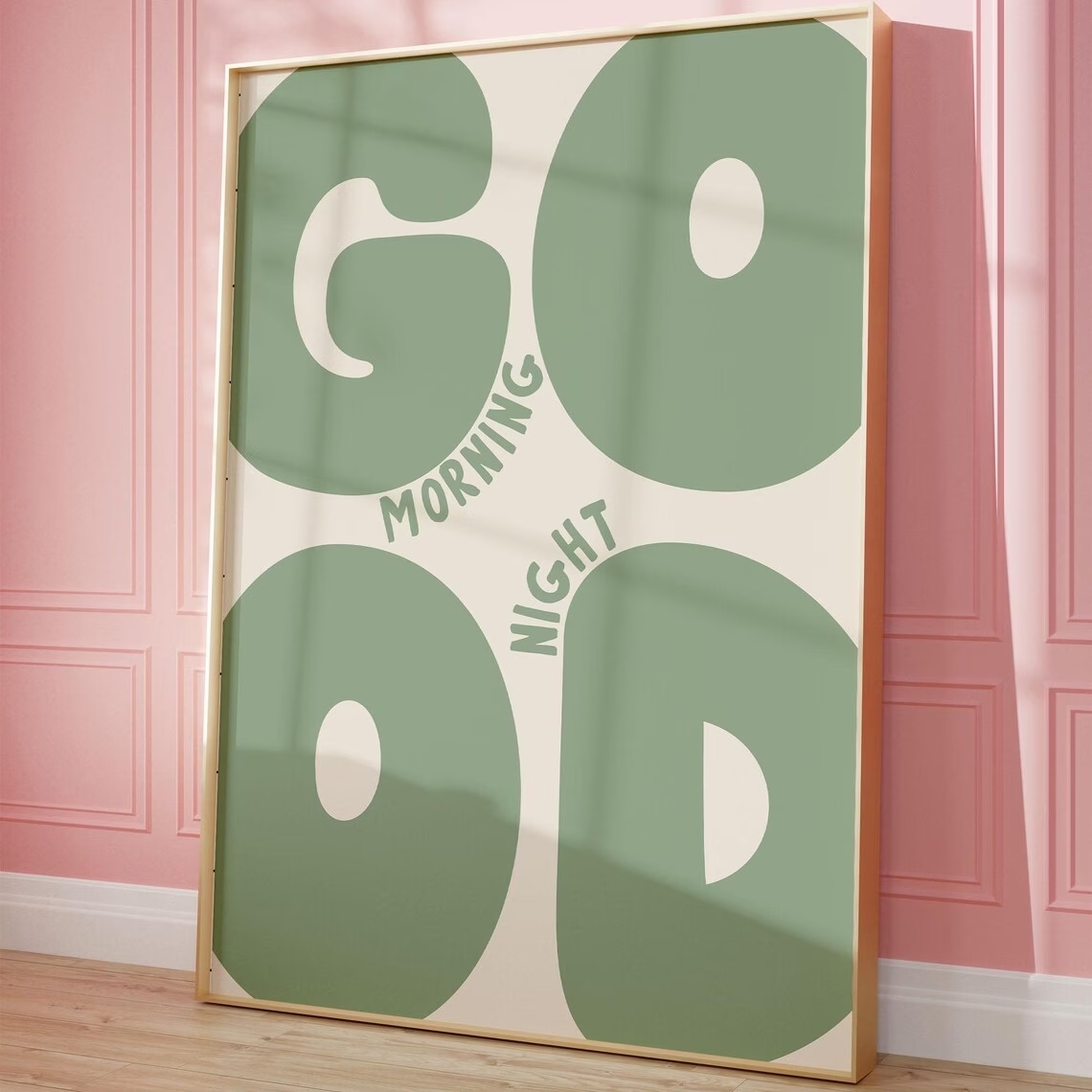 Modern Green Good Morning Good - مراجعة Home Decor Green وسعره