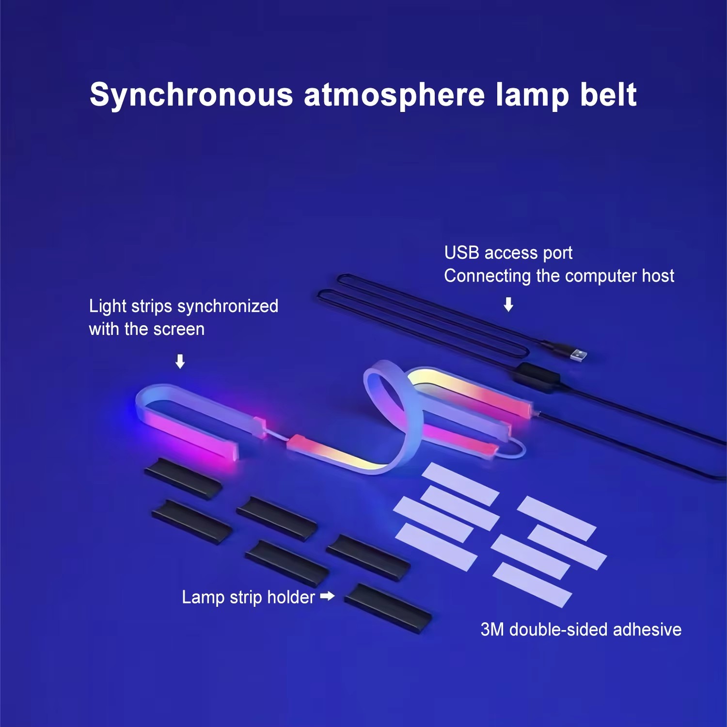 RGB Gaming Lights Strip Monito - مراجعة Led Strip Lights وسعره