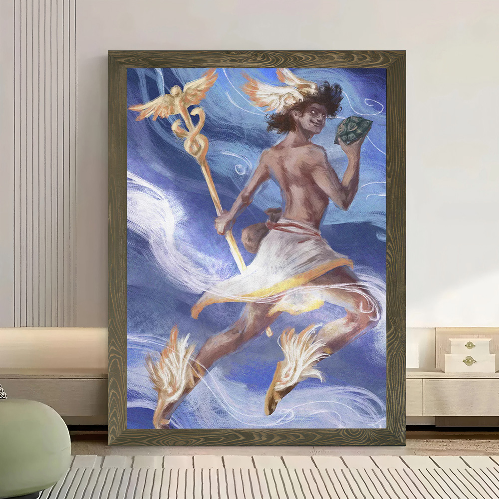 Hermes Canvas Poster Customiza - مراجعة Home Decor Hermes وسعره