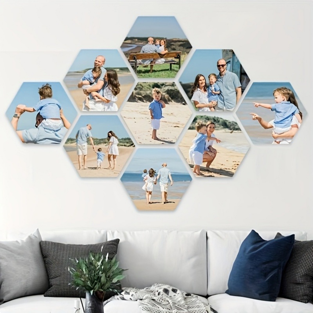 Custom Wall Decor — Modern Hex - مراجعة Home Decor Com وسعره