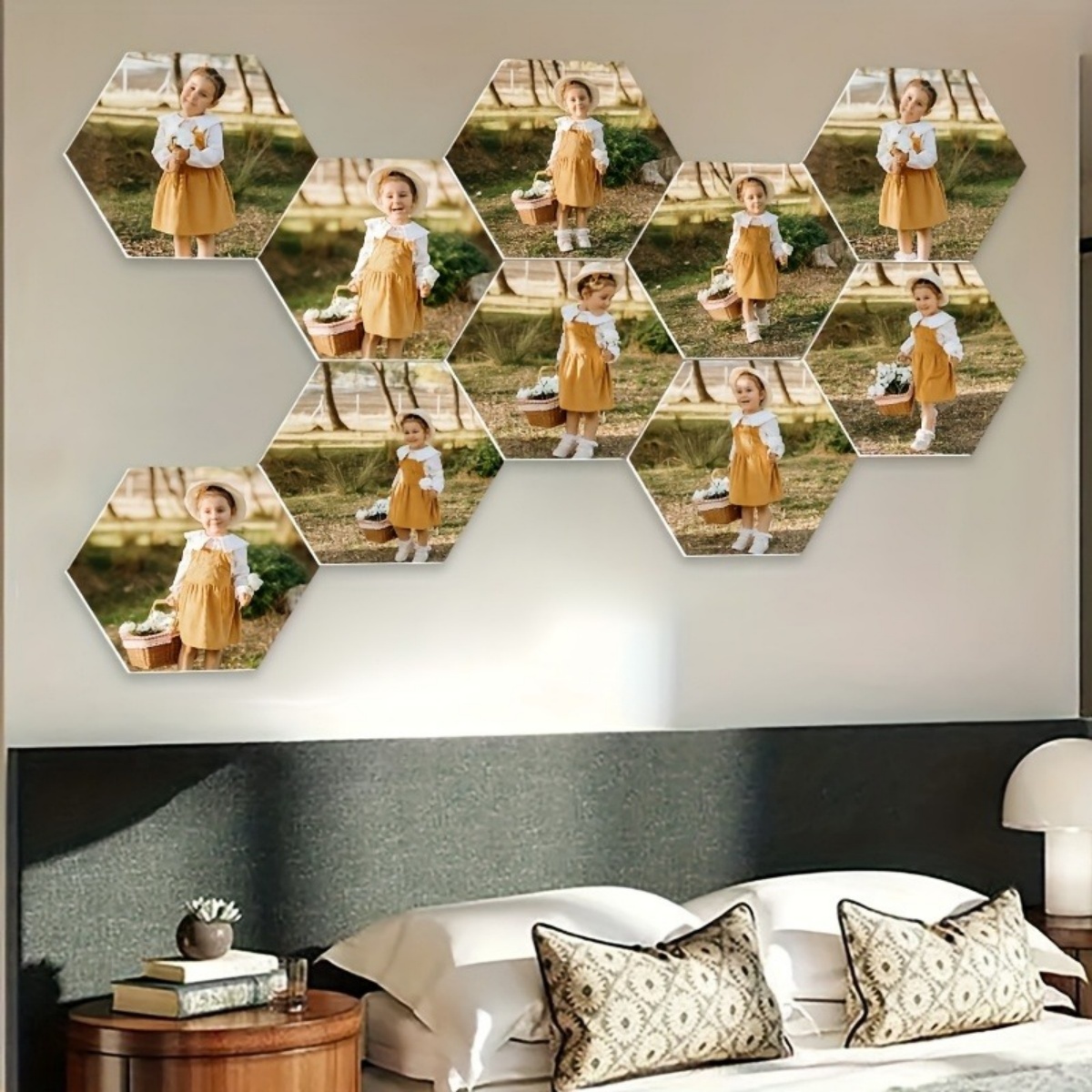 Custom Wall Decor — Modern Hex - مراجعة Home Decor Com وسعره