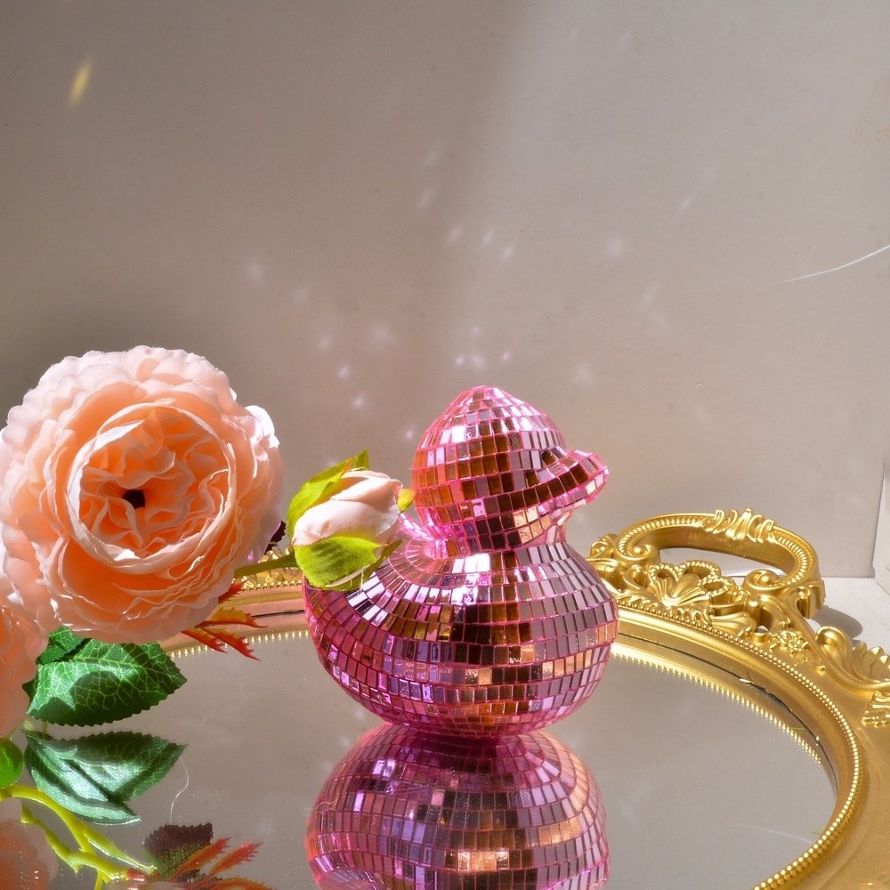 Desktop Disco Mirror Decorativ - مراجعة Home Decor Mirror وسعره