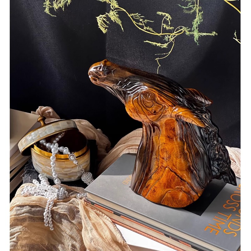 Vintage Resin Animal Horse Hea - مراجعة Abstract Sculpture Resin وسعره