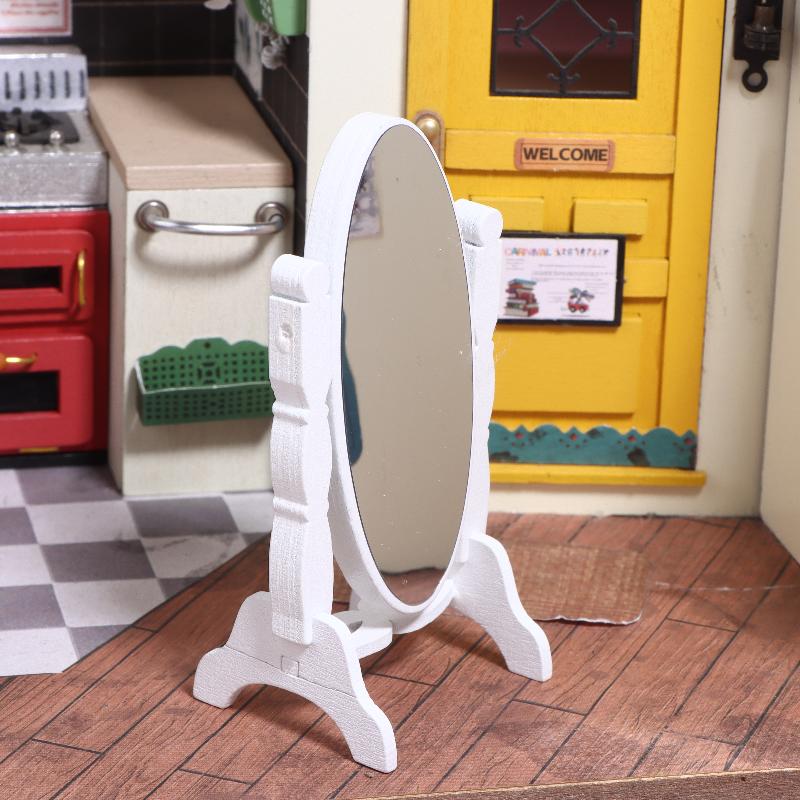 1/12 Dollhouse Simulation Mini - مراجعة Home Decor Mirror وسعره