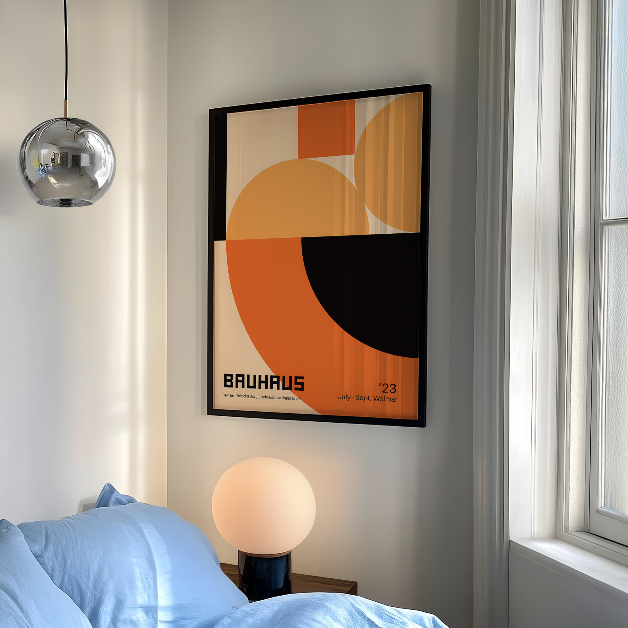 Modern Geometry Bauhaus School - مراجعة Home Decor Mod وسعره