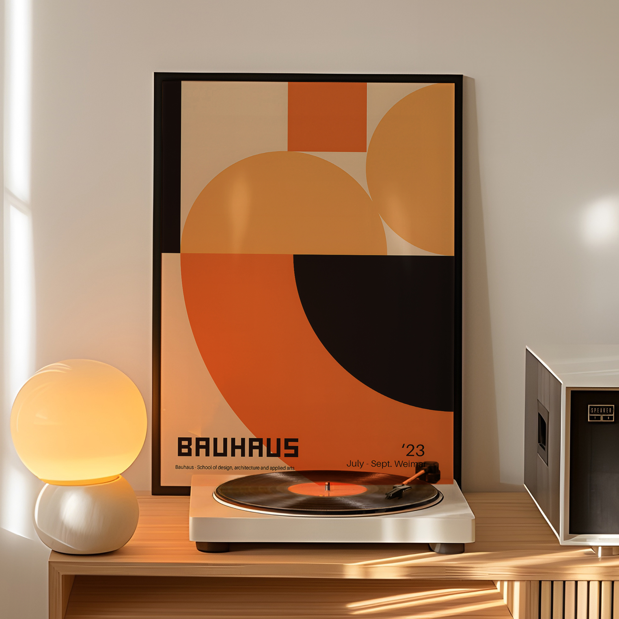 Modern Geometry Bauhaus School - مراجعة Home Decor Mod وسعره