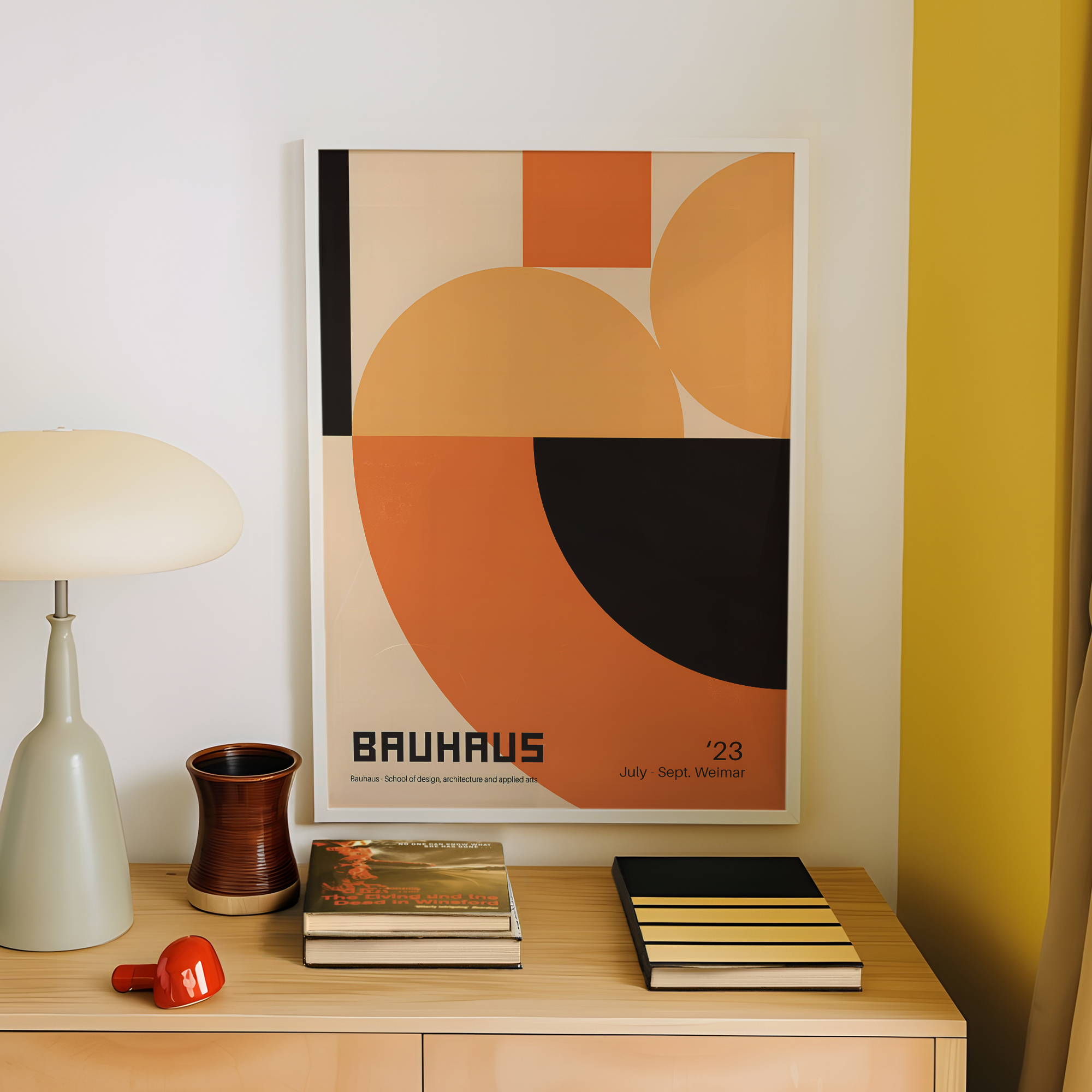 Modern Geometry Bauhaus School - مراجعة Home Decor Mod وسعره