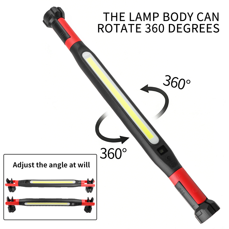 COB Work Light Type‑C Recharge - مراجعة Led Strip Lights وسعره