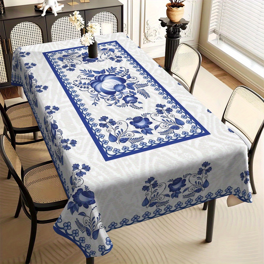 Country Style Square Tableclot - مراجعة Home Decor Room وسعره
