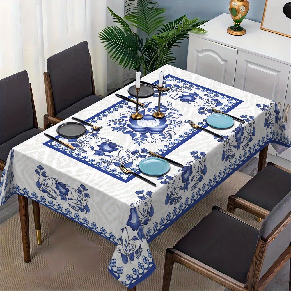 Country Style Square Tableclot - مراجعة Home Decor Room وسعره