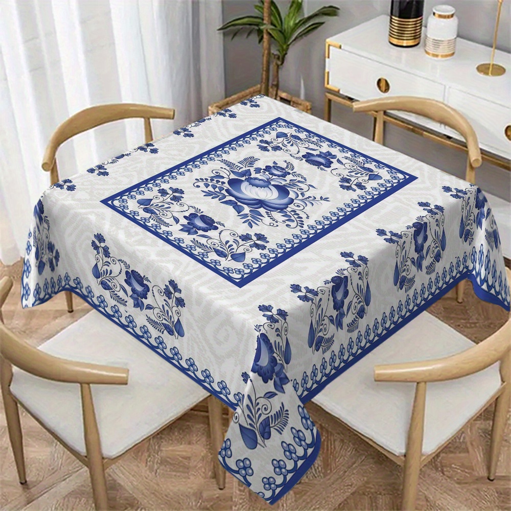 Country Style Square Tableclot - مراجعة Home Decor Room وسعره