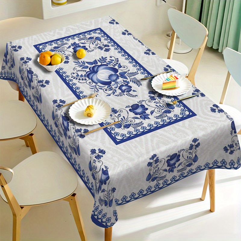 Country Style Square Tableclot - مراجعة Home Decor Room وسعره