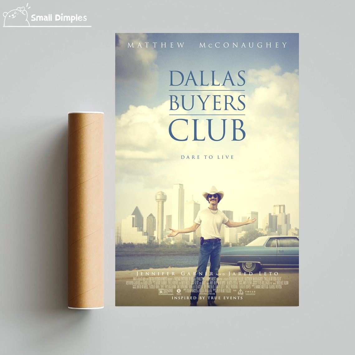 Dallas Buyers Club Movie Poste - مراجعة Home Decor Dallas وسعره