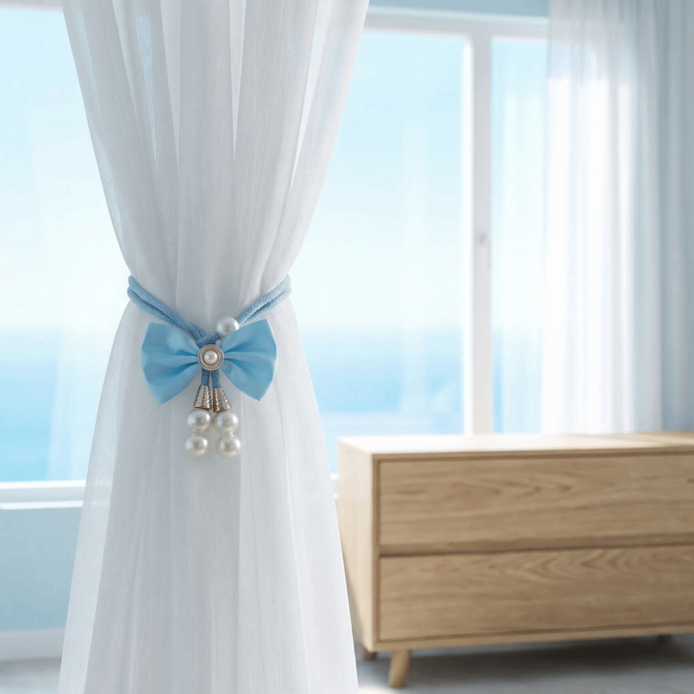 2 PCS Home Decor Adjustable Bo - مراجعة Home Decor Curtains وسعره
