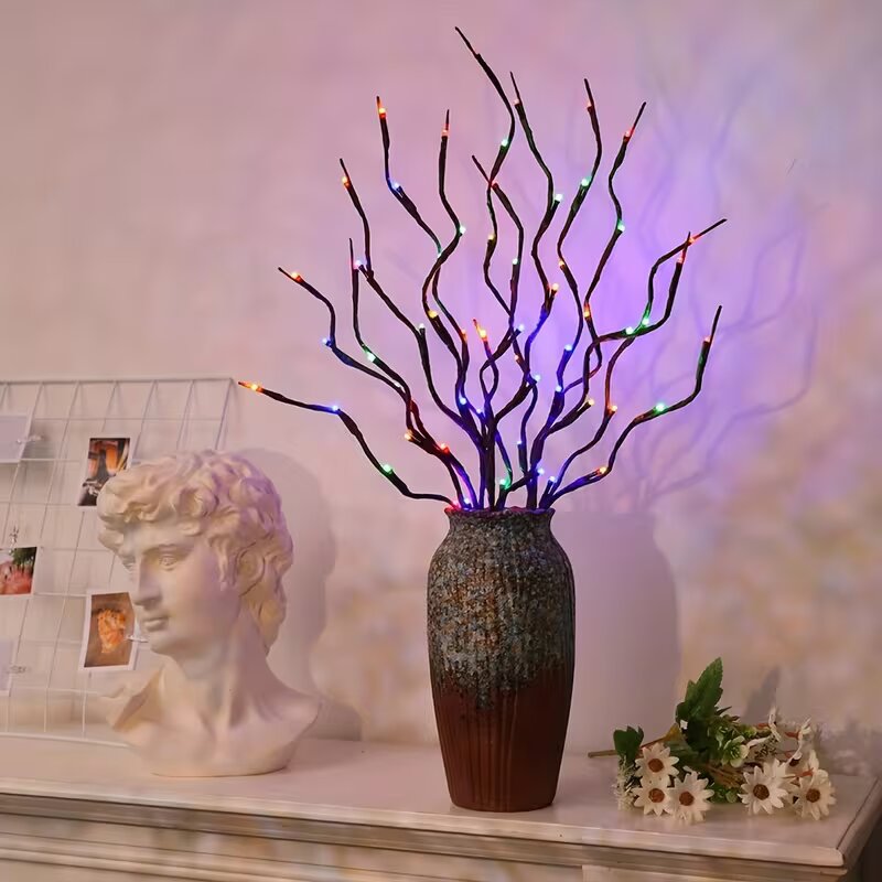 1/2PC 20LED Cherry Blossom Tre - مراجعة Home Decor Com وسعره