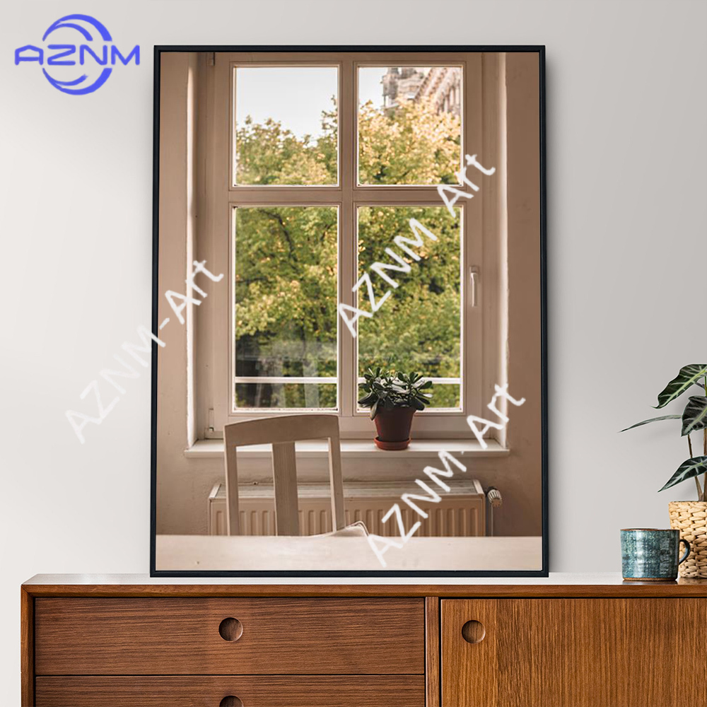 Green Landscapes Windows Wall  - مراجعة Home Decor Green وسعره