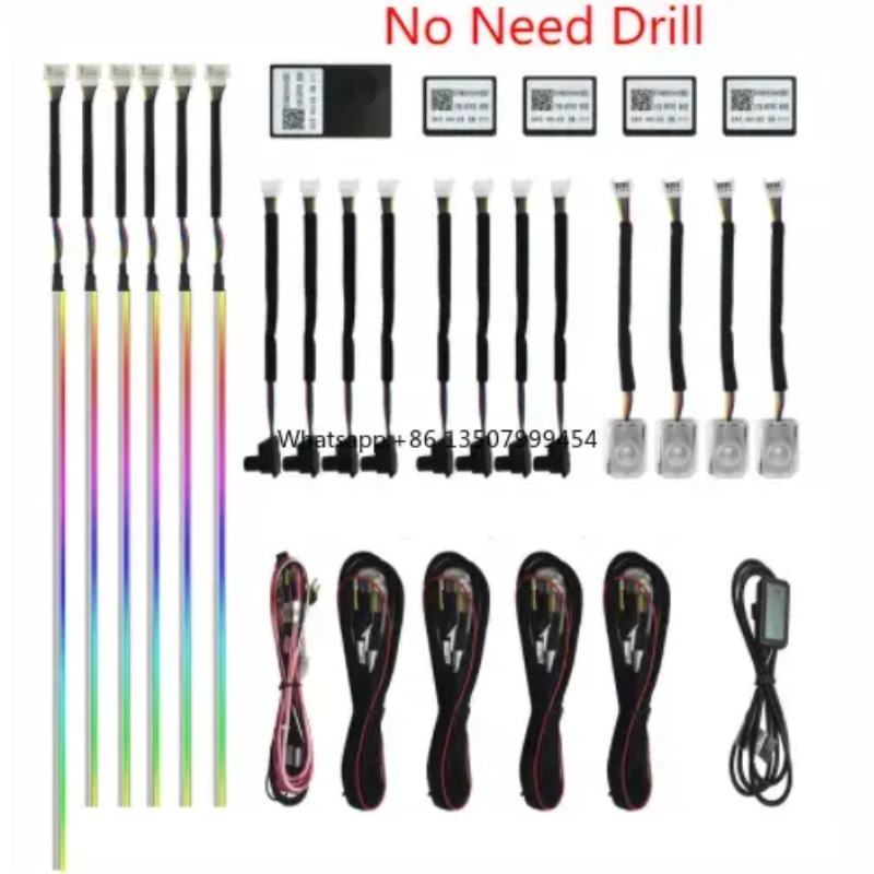A80 64-Color LED Ambient Light - مراجعة Led Strip Lights وسعره