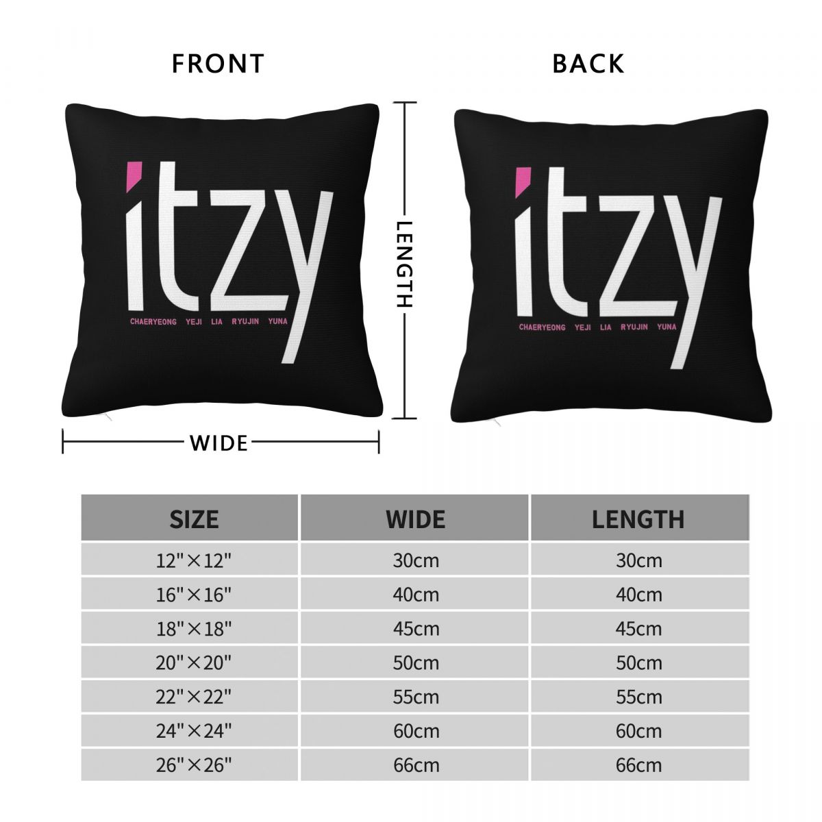 Itzy Band Dalla Dalla Square P - مراجعة Home Decor Dallas وسعره