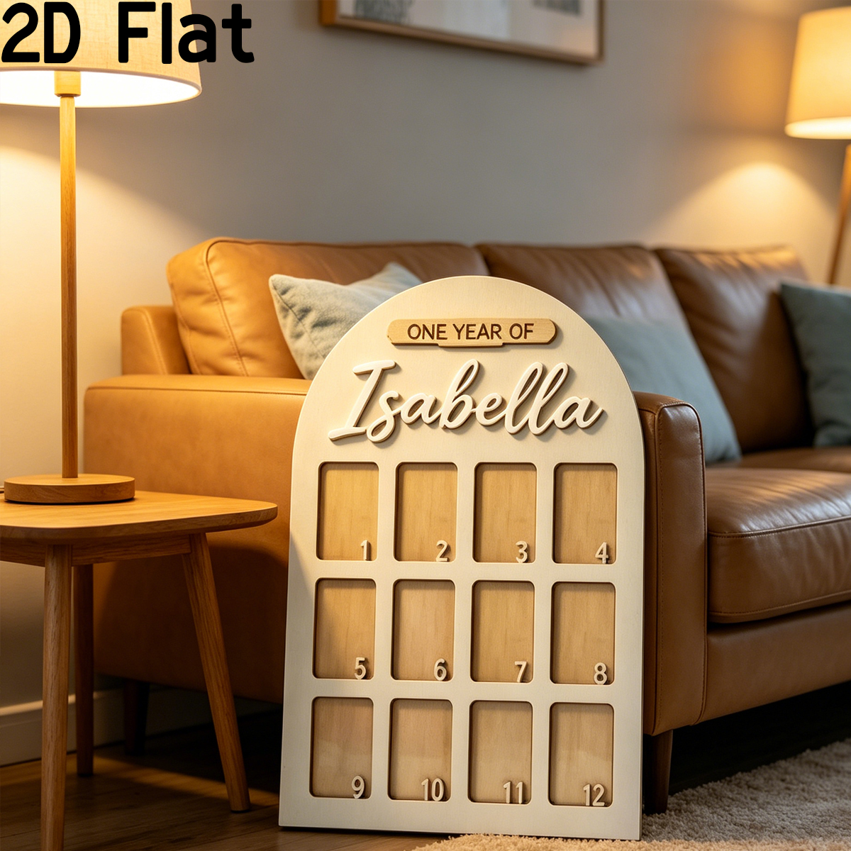 1Pc Custom Photo Record Board  - مراجعة Home Decor Com وسعره