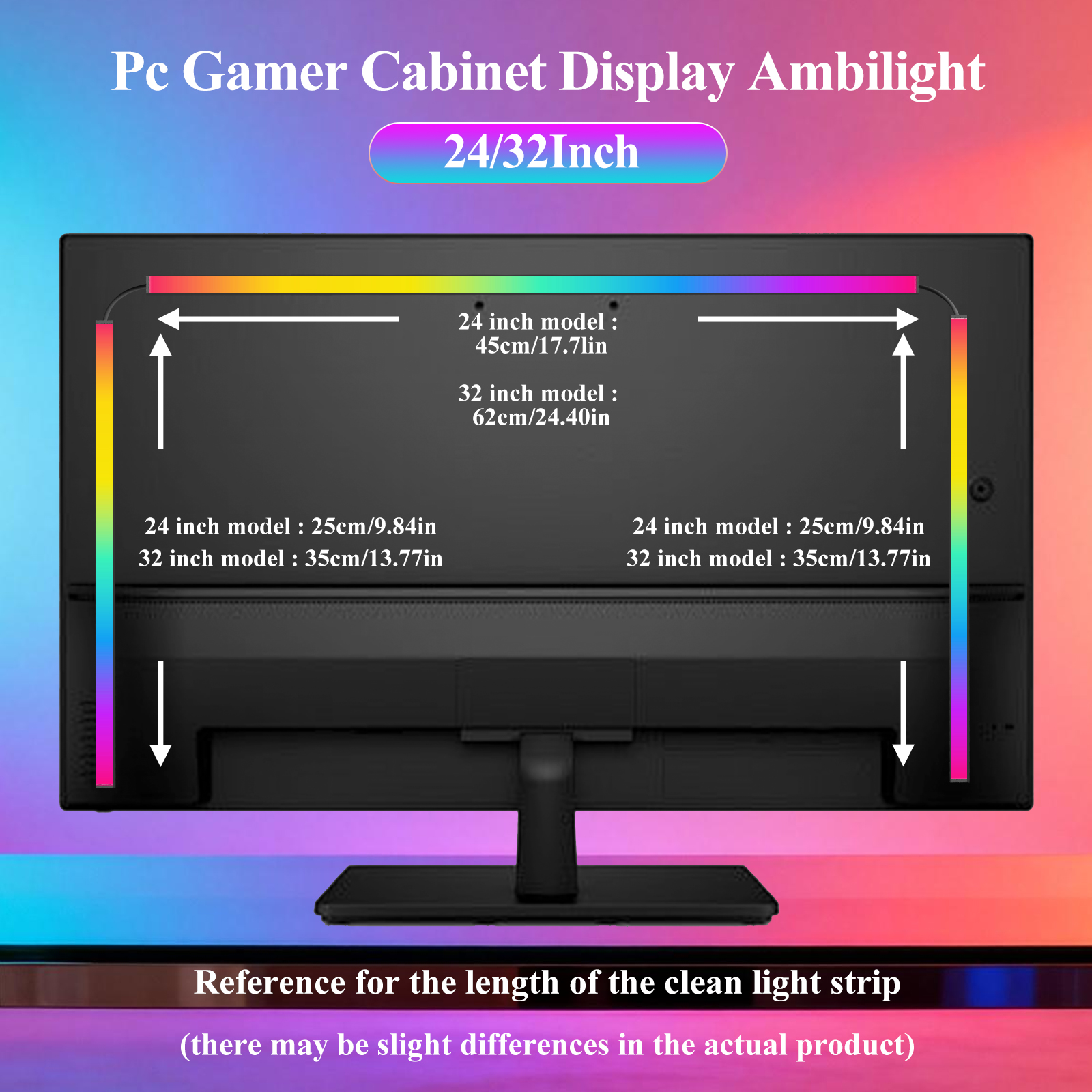 Computer Screen Lighting Strip - مراجعة Led Strip Lights وسعره