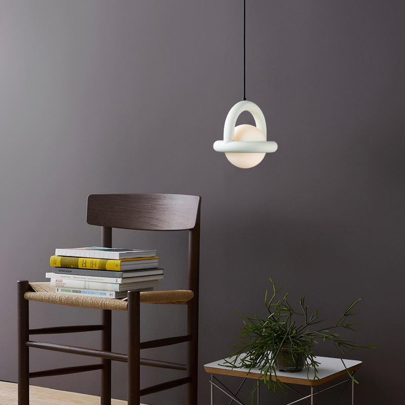Nordic Simple Creative Danish  - مراجعة Hanging Moon Lamp وسعره