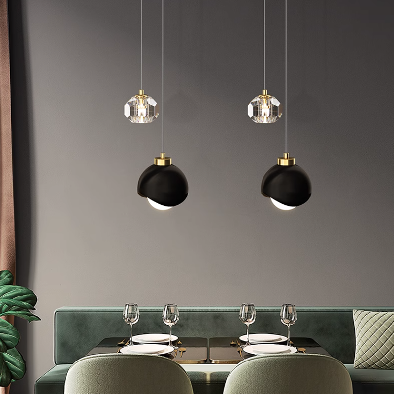 Nordic 24W Crystal Ball Bedsid - مراجعة Hanging Moon Lamp وسعره