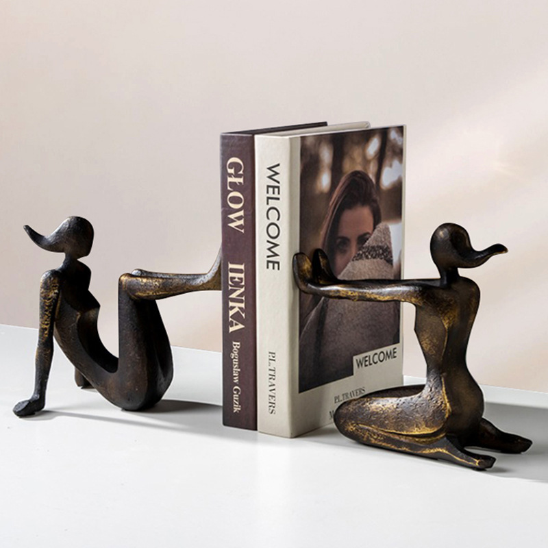 Modern Thinker Girl Statue, Ab - مراجعة Abstract Sculpture Resin وسعره