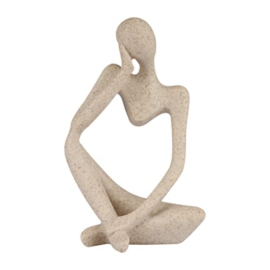 Resin Thinker Style Abstract S - مراجعة Abstract Sculpture Resin وسعره