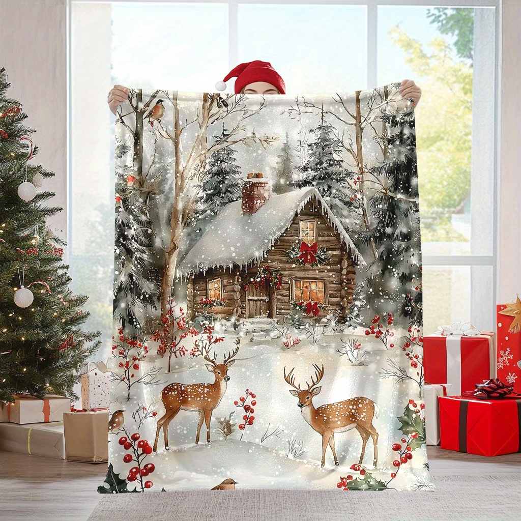 1pc Christmas Season Deer Blan - مراجعة Home Xmas Decor Ideas وسعره