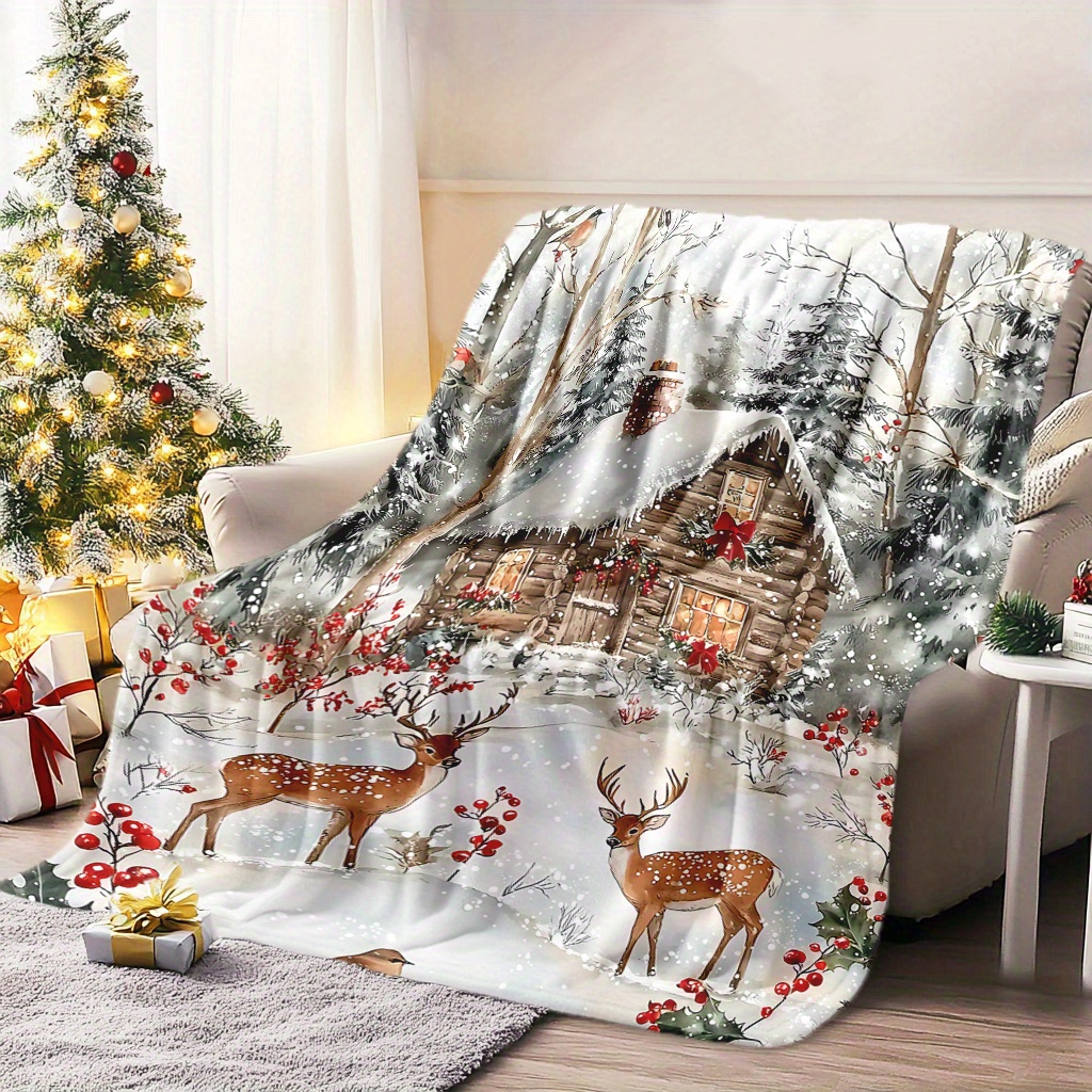 1pc Christmas Season Deer Blan - مراجعة Home Xmas Decor Ideas وسعره