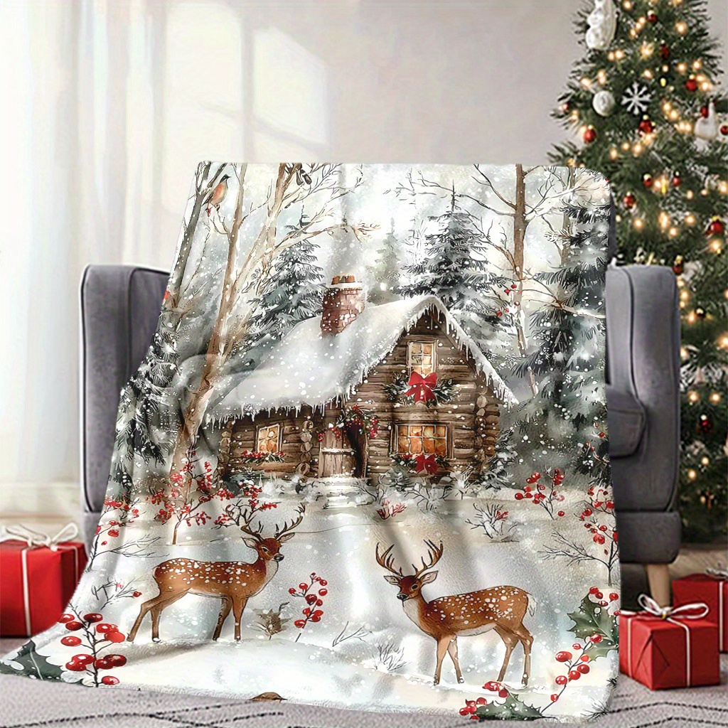 1pc Christmas Season Deer Blan - مراجعة Home Xmas Decor Ideas وسعره