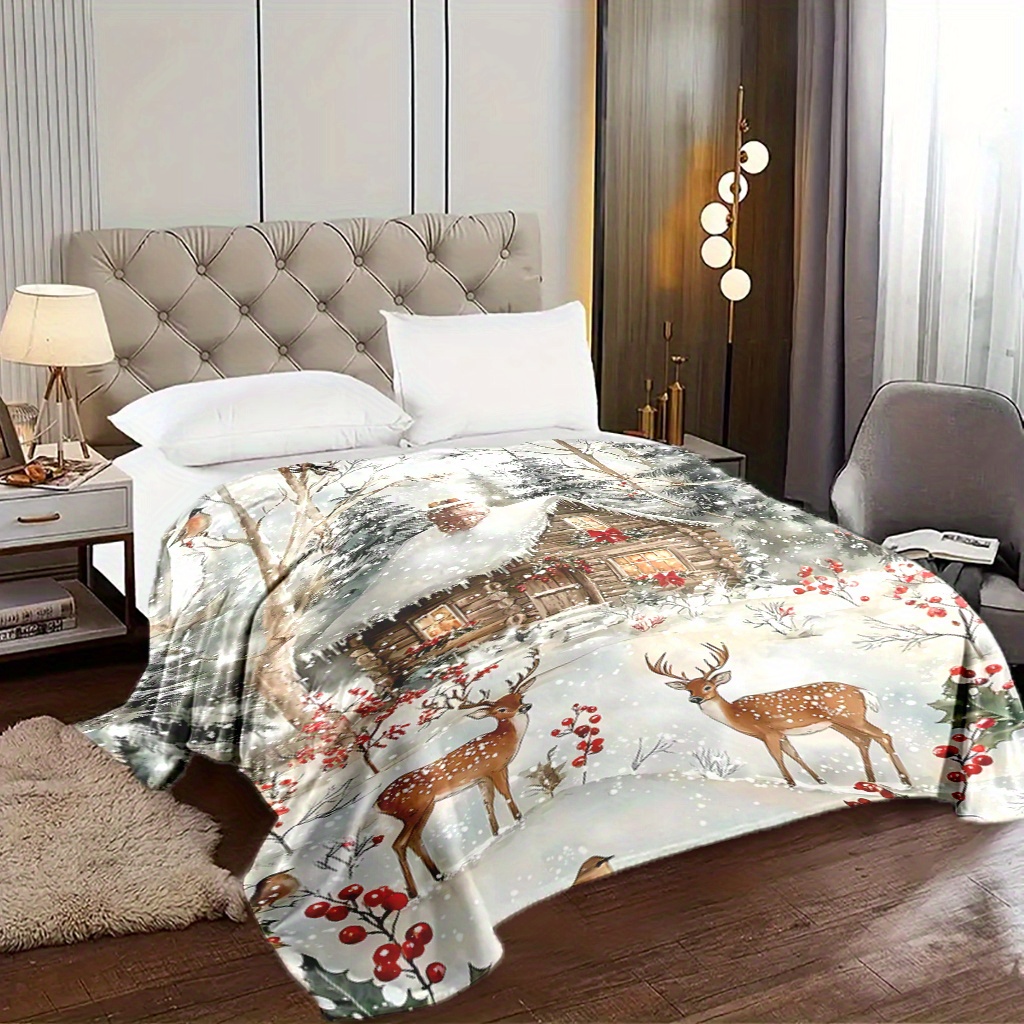1pc Christmas Season Deer Blan - مراجعة Home Xmas Decor Ideas وسعره